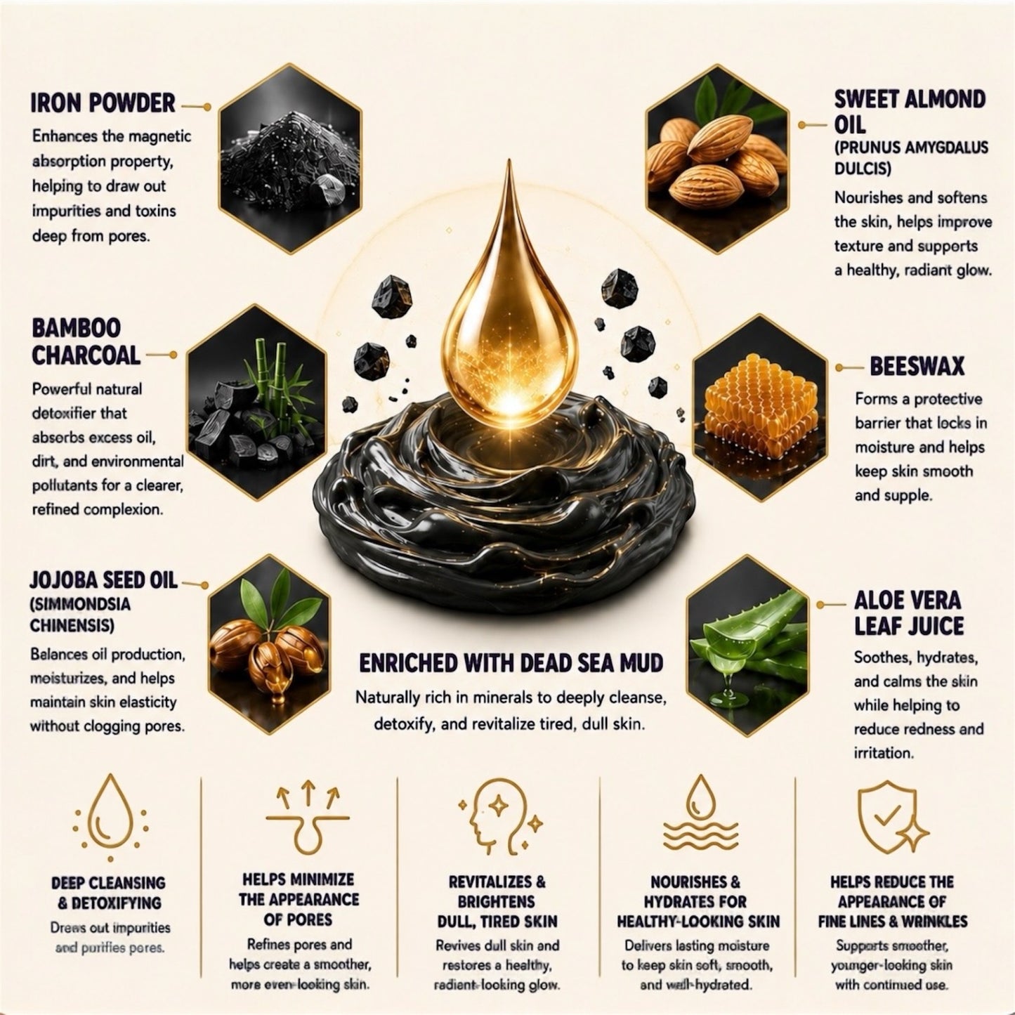 MA&DS Magnetic Dead Sea Mud Mask